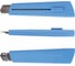 Канцелярский нож BRAUBERG Delta, 18 мм, автофиксатор, цвет корпуса голубой, блистер 237087 11