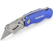 Алюминиевый складной нож общего назначения WORKPRO трапеция W011004