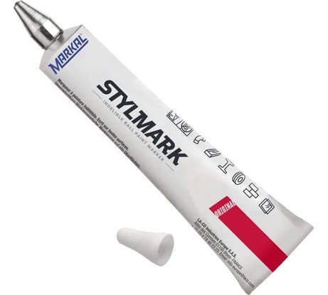 Маркер-краска в металлической тубе Markal Stylmark, 3,0 мм, фиолетовый 96660