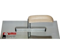 Кельма Toolberg 1401200 нержавеющая сталь, деревянная рукоятка, 130x270 мм ЛА-00000452