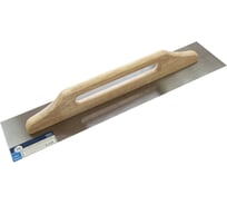 Швейцарская кельма Toolberg 1403011 стальная, деревянная ручка, 130x580 мм ЛА-00000367