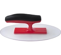 Кельма для декоративных покрытий Toolberg 1403119 с прозрачным полотном, овальная, 118x230 мм ЛА-00000196