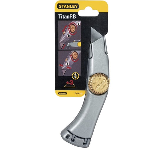 Нож с выдвижными лезвием Stanley TITAN RB 2-10-122