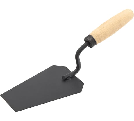 Кельма плиточника КЭС с деревянной ручкой 10400006