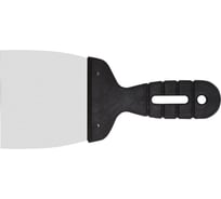 Шпатель-лопатка BOHRER 40 мм нержавеющая сталь, 0,5 мм, пластиковая ручка, 3 шт. ШП-040351