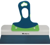 Фасадный шпатель СИБРТЕХ колоризованная пружинная сталь 65Г, 300 мм, 2-компонентная ручка 85554