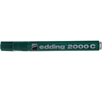 Перманентный маркер, зеленый, круглый наконечник 1.5-3мм Edding E-2000-4