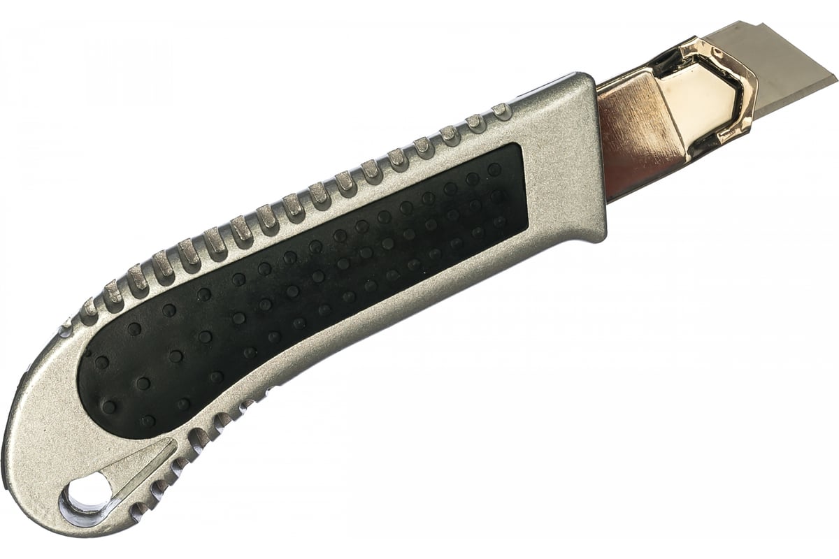  нож FIT IT 18 мм усиленный, металлический корпус 10250 .