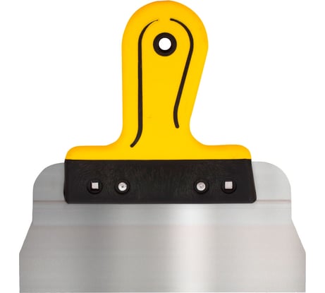 Фасадный шпатель Biber ПРОФИ 35155 нержавеющая сталь, с 2-х компонентной рукояткой, 200 мм (10) тов-211428