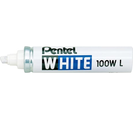 Перманентный маркер Pentel White 5.5/6.5 мм, белый X100W-L