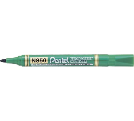 Перманентный маркер Pentel 4.2мм, зеленый N850-D