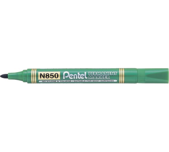 Перманентный маркер Pentel 4.2мм, зеленый N850-D