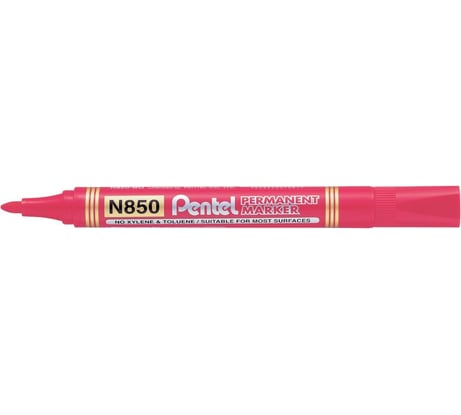 Перманентный маркер Pentel 4.2мм, красный N850-B