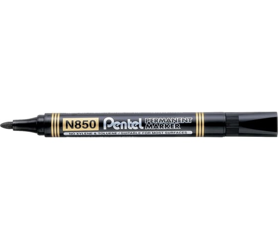 Перманентный маркер Pentel 4.2мм, черный N850-A