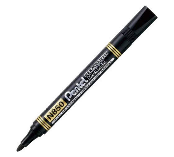 Перманентный маркер Pentel 4.2мм, черный N850-A
