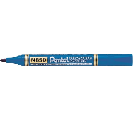 Перманентный маркер Pentel 4.2мм, синий N850-C