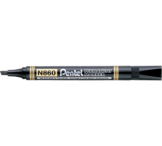 Перманентный маркер Pentel 1.8/4.5мм, черный N860-A 1