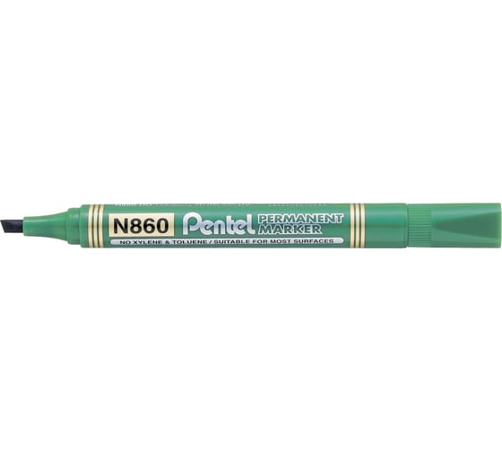 Перманентный маркер Pentel 1.8/4.5мм, зеленый N860-D 1