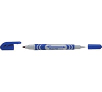 Двухсторонний перманентный маркер Pentel для CD/DVD Pen Twin Tip 1.0/3.5мм, синий N65W-C