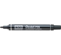 Перманентный маркер Pentel Pen 4.3мм, черный N50-A
