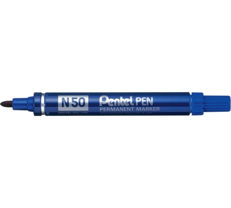 Перманентный маркер Pentel Pen 4.3мм, синий N50-C