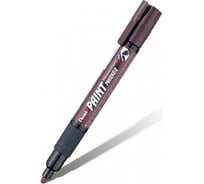 Перманентный маркер Pentel Paint коричневый, 4.6 мм MMP20-E