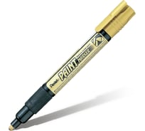 Перманентный маркер Pentel Paint золотой, 4.6 мм MMP20-X