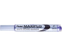 Маркер для досок с жидкими чернилами и кнопкой подкачки чернил Pentel Maxiflo 4.0 мм MWL5S-V