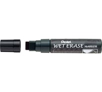 Маркер жидкий мел Pentel Wet Erase Marker черный, 10 мм/15 мм SMW56-A