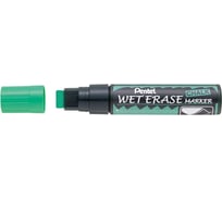 Маркер жидкий мел Pentel Wet Erase Marker зеленый, 10 мм/15 мм SMW56-D