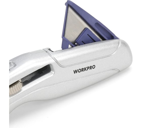 Строительный выдвижной нож WORKPRO 165 мм W013009