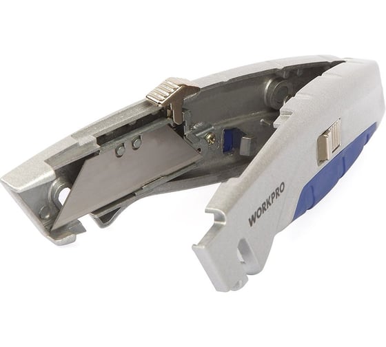 Строительный выдвижной нож WORKPRO 165 мм W013010