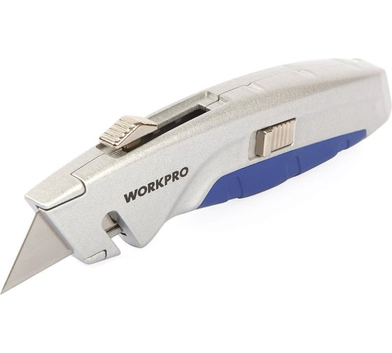 Строительный выдвижной нож WORKPRO 165 мм W013010