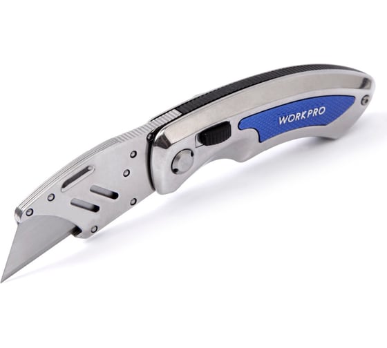 Строительный складной нож WORKPRO 150 мм W011010