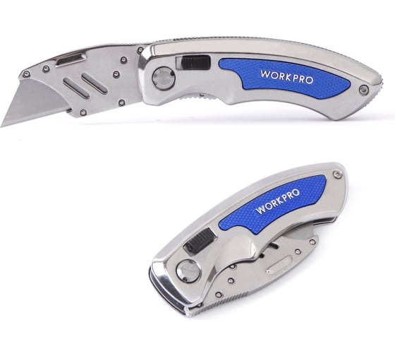 Строительный складной нож WORKPRO 150 мм W011010
