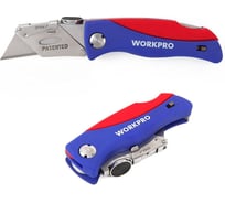 Строительный складной нож WORKPRO 165 мм W011009