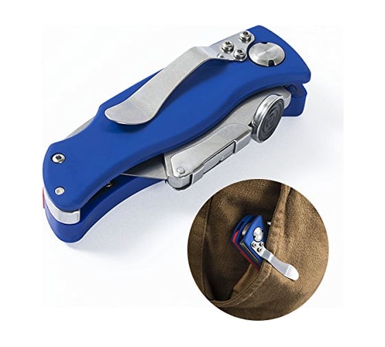 Строительный складной нож WORKPRO 165 мм W011009