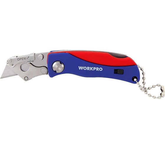 Строительный складной нож WORKPRO МИНИ 105 мм W011008
