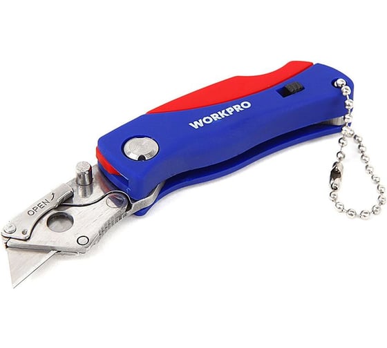 Строительный складной нож WORKPRO МИНИ 105 мм W011008