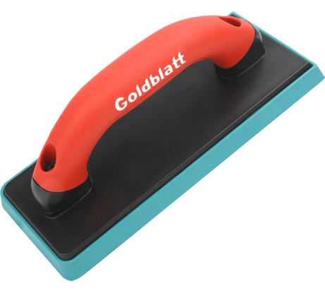 Тёрка для эпоксидной затирки Goldblatt зелёная, 242x102 мм G02371