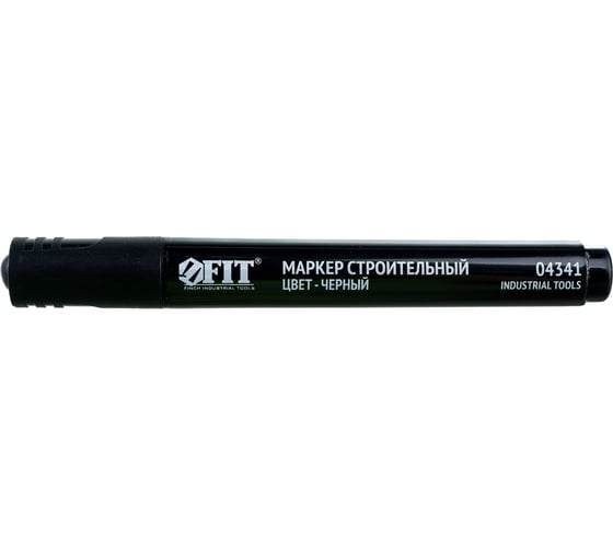 Строительный маркер (с жидким красящим составом, черный) 147 х 15 мм FIT IT 4341