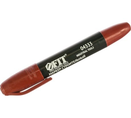 Строительный красный маркер FIT IT 4333