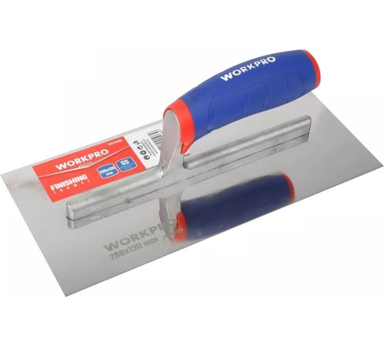 Гладилка из нержавеющей стали WORKPRO 280х130 мм WP323005 1