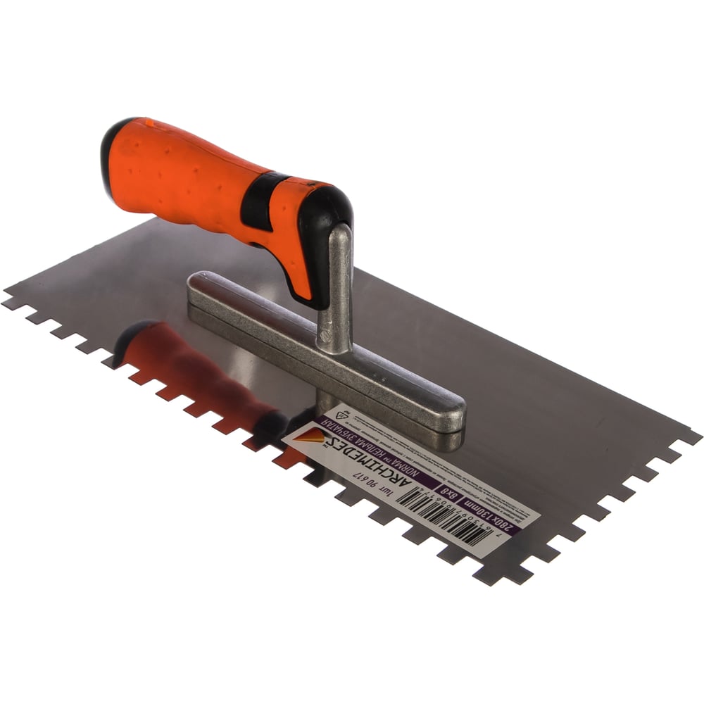 Зубчатая кельма 8х8 Archimedes Norma 90617 - выгодная цена, отзывы ...