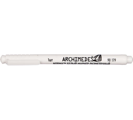 Маркер (белый) Archimedes Norma 90179