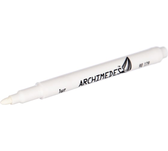Маркер (белый) Archimedes Norma 90179