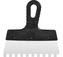 Малярный шпатель Korvus зубчатый, 200 мм, зуб 10x10 мм Лк-00003610