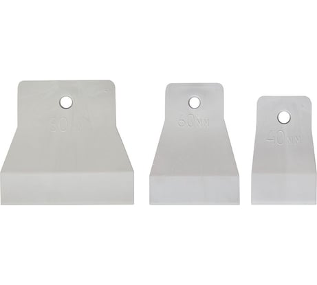 Набор резиновых шпателей Toolberg 40, 60, 80 мм 90002671232