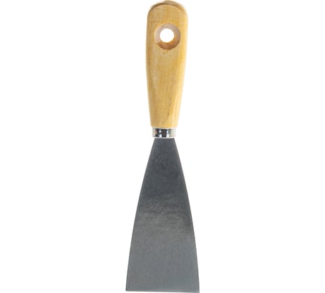 Шпатель с деревянной ручкой 50 мм Biber 35103 тов-048220
