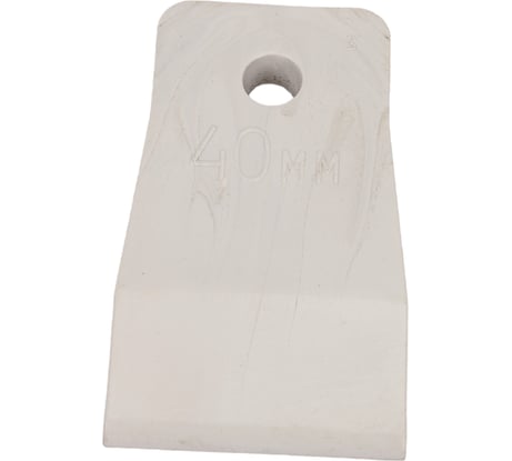 Резиновый шпатель (белый, 40 мм) Biber 35265 тов-130024